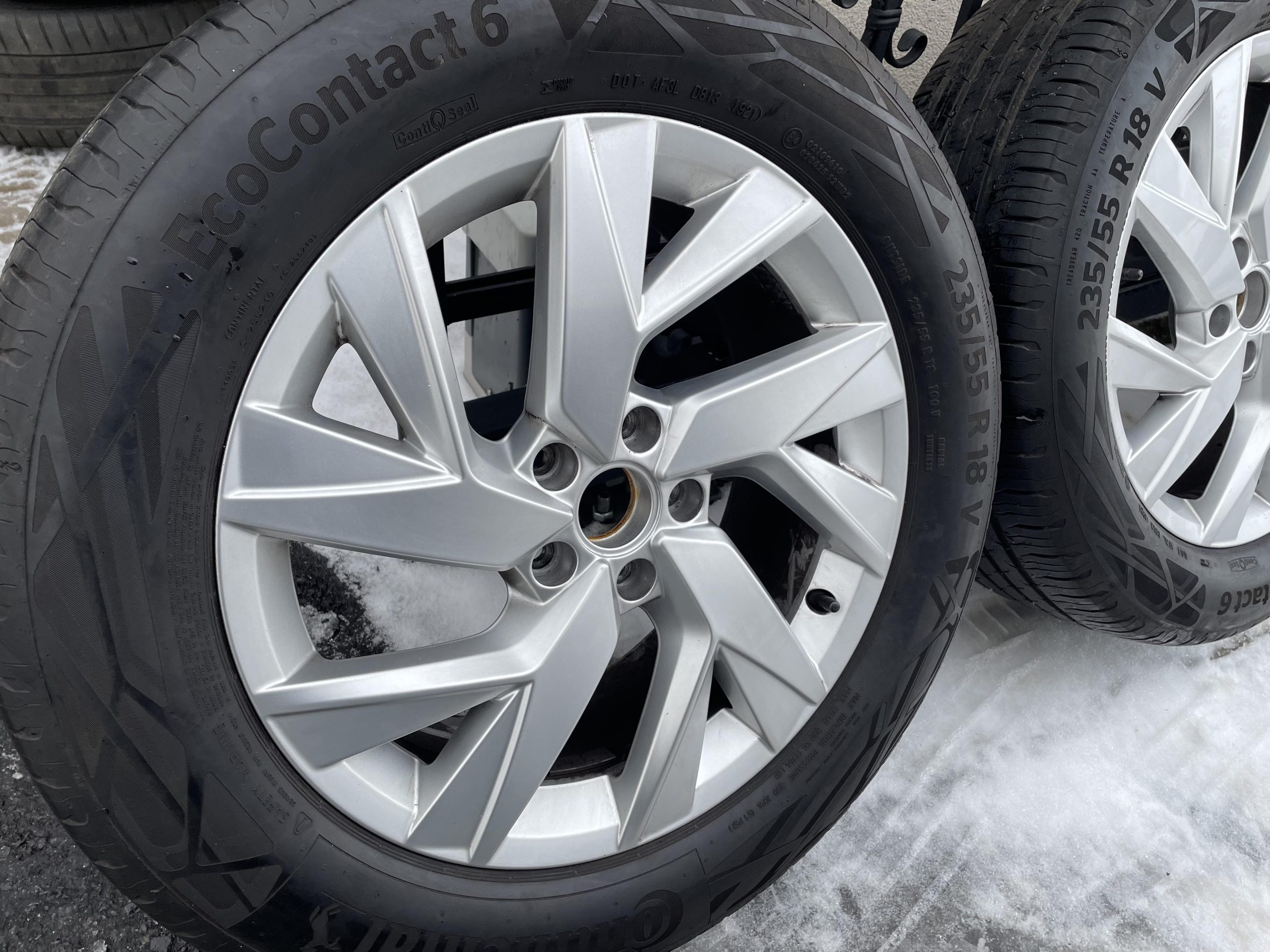 FRANKFURT  org. VW TIGUAN 5×112  7jx18 ET 43  VW Seat Skoda