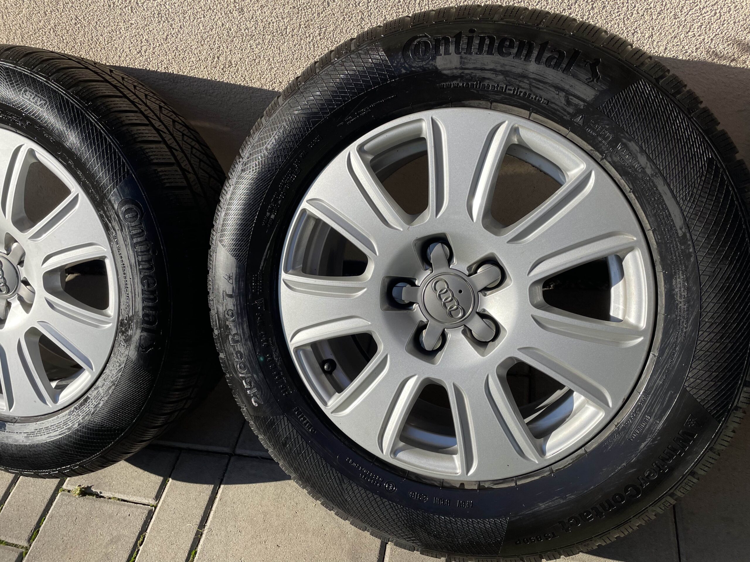 Orig.audi Alu Disky zimné  5×112 6,5jxR16 ET33 Audi  VW
